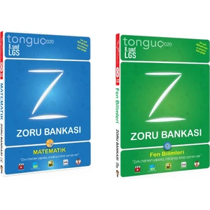 Tonguç Akademi 8. Sınıf Matematik Fen Zoru Bankası Seti 2 Kitap