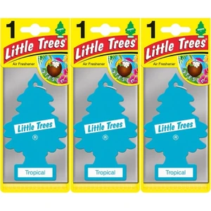 Little Trees Oto Kağıt Koku Little Trees Tropikal 3'lü
