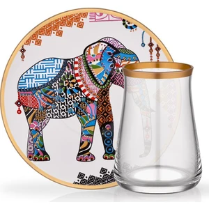 Tarabya Elephant 6'lı Çay Seti