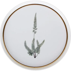 Botanical Desen Düz Tabak 21cm
