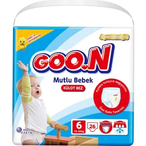 Mutlu Bebek Külot Bez 6 Beden Jumbo Paket 24 Adet