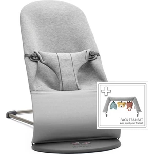 Babybjörn Balance Bliss Ana Kucağı Cotton 3D Jersey Soft Oyuncaklı / Light Grey