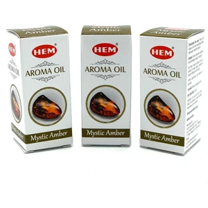 Dünyadan Hediyeler 3'lü Amber Aromalı Buhurdanlık Yağı 10 ml