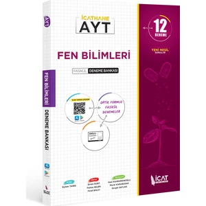 İcathane Ayt Fen Bilimleri Deneme Bankası (12 Fasikül)