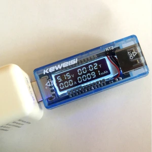 USB Tester Akım Ölçer Voltmetre Ampermetre