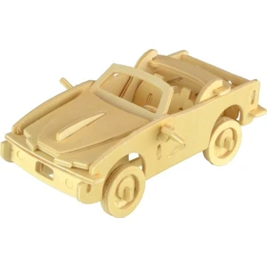 3D Ahşap Araba Maketi