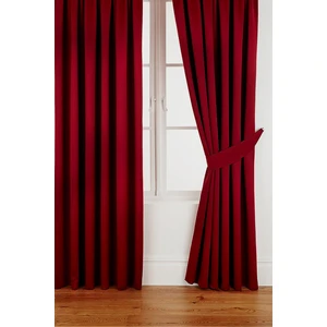 Belle Cose Blackout Karartma Bordo Fon Perde 100 x 260 cm Tek Kanat