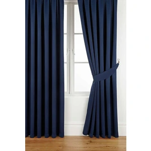 Belle Cose Blackout Karartma Lacivert Fon Perde 200 x 260 cm Tek Kanat