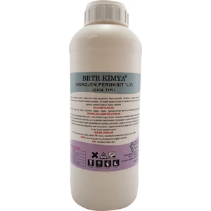 Brtr Kimya 500Ml  %35 Hidrojen Peroksit - Food Grade Gıda Tipi - Avrupa İthal