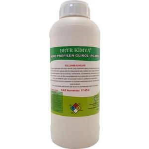 Brtr Kimya Mono Propilen Glikol - 1 Lt - Pg - Gıda Tipi (Food Grade )