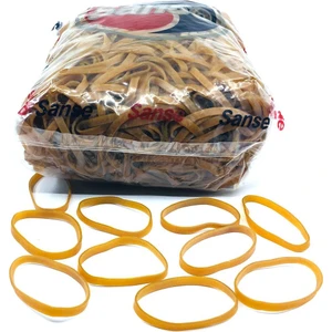 Geniş Kauçuk Paket Ambalaj Kasa Lastiği 70x5mm 1kg