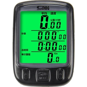 SD563 Bisiklet Km Hız Göstergesi Sayacı Su Geçirmez LCD