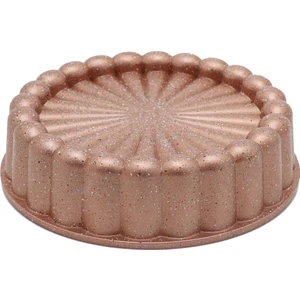 Granit Döküm Tart  Kek Kalıbı  Granit  Dilimli Tart Kek Kalıbı 26 cm Rose Gold