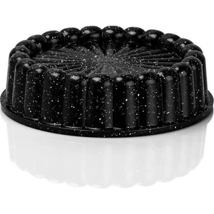 Granit Döküm Tart  Kek Kalıbı  Granit  Dilimli Tart Kek Kalıbı 26 cm Siyah