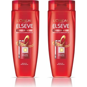 L'oréal Paris Elseve Colorvive Renk Koruyucu Bakım Şampuanı 520 ml x (2 Adet)