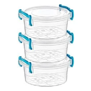 Çankaya Plastik Yuvarlak 3'lü Set - 1,80 lt