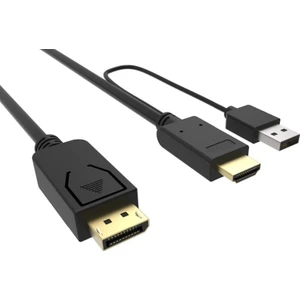 4413 HDMI To DisplayPort Çevirici Dönüştürücü Adaptör Monitör Kablosu 2 m