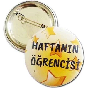 Hediye Panayırı Haftanın Öğrencisi Rozeti 20'li