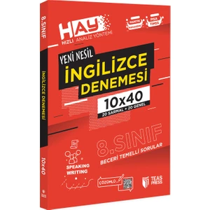 Teas 8.sınıf Lgs Hay Ingilizce Denemesi