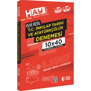 Teas 8.sınıf Lgs Hay Inkılap Tarihi Denemesi