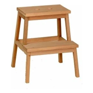 Ahşap Basamaklı Tabure