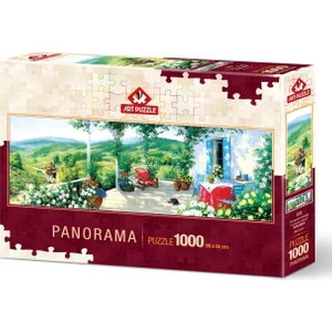 Art Puzzle Verandadaki Misafir 1000 Parça Panorama