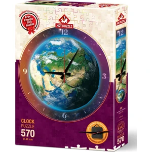 Art Puzzle Dünya Saati 570 Parça Saat Puzzle