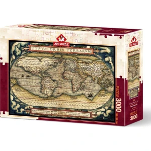 Art Puzzle Ilk Modern Atlas 1570 3000 Parça Puzzle