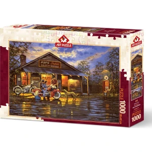 Art Puzzle Motosikletçi 1000 Parça Puzzle 5190