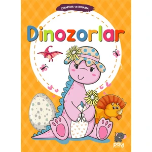 Çıkartma ve Boyama - Dinazorlar - Birsen Gündüz