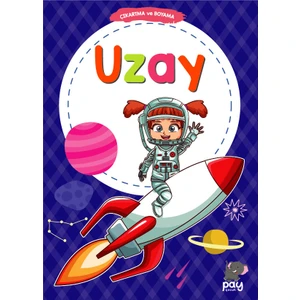 Çıkartma ve Boyama - Uzay - Birsen Gündüz