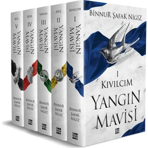 Yangın Mavisi Set - Binnur Şafak Nigiz