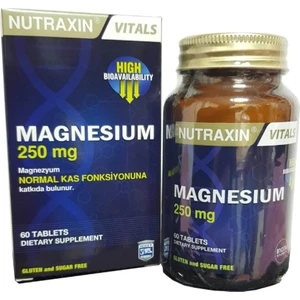 Magnesium 250 Mg 60 Tablet