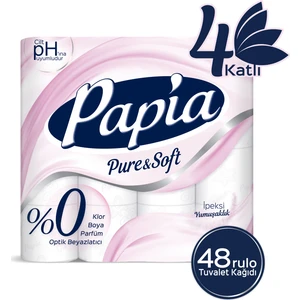 Pure & Soft Tuvalet Kağıdı 48 Rulo