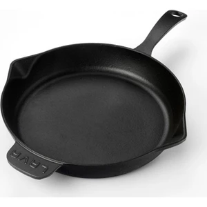 Döküm Yuvarlak Kızartma Tavası 28 cm Siyah