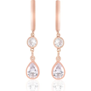 Azuris 925 Ayar Gümüş Sallantılı Damla Küpe