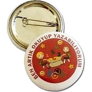 Hediye Panayırı Artık Okuyup Yazıyorum Rozeti 20'li