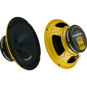 Oto Hoparlör 300W 20 cm Midrange 2 Adet Soundmax SX-M8XL