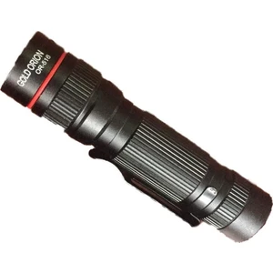 Roseroi El Feneri Kamp Feneri Zoomlu Metal Mini LED Cep El Feneri