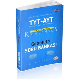 Editör Yayınları TYT - AYT Geometri Konsensüs Soru Bankası