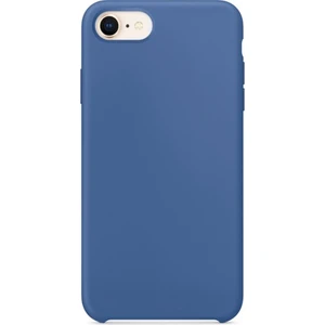 Case Street Apple iPhone 8 Kılıf Lansman Görünüm Silinebilir Silikon Lacivert