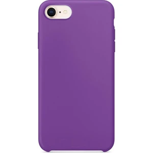 Case Street Apple iPhone 8 Kılıf Lansman Görünüm Silinebilir Silikon Mor