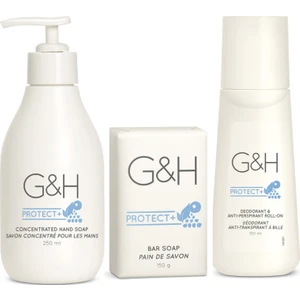 G&h Protect Konsantre Sıvı El Sabunu + G&h Protect Katı El ve Vücut Sabunu + Terlemeye Karşı Koku Giderici Roll-On 3'lü Bakım Seti