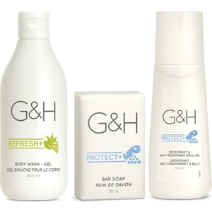 G&h Refresh Duş Jeli + G&h Sabun X1 Adet + Terlemeye Karşı Koku Giderici Roll-On