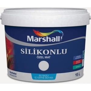 Özel Mat Mahlep 7,5 lt Silinebilir Silikonlu Duvar Boyası 10 kg