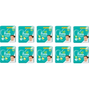 Bebek Bezi Aktif Bebek 8 Beden 31 Adet Fırsat Paketi 10LU Paket 310 Adet