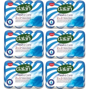 Fresh&care 2 In 1 Kremsi Dokunuş Okyanus Esintisi Güzellik Sabunu 6 Paket