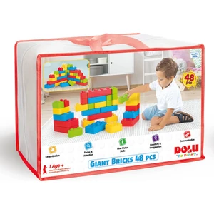 Tuğla Bloklar 48 Parça