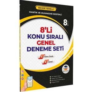 Zeka Küpü Yayınları 8.sınıf LGS Beceri Temelli 8'li Deneme