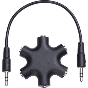 keepro 5 port 3,5mm stereo kulaklık çoklayıcı splitter